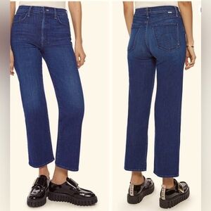 MOTHER The Rambler Zip Ankle In Animal Instinct Size 24